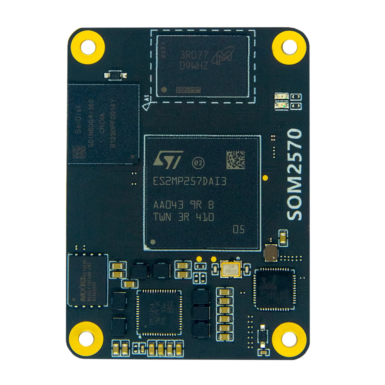 Фото Плата разработки SOM-2570 System-on-Module USB 3.0 ST STM32MP257, двухъядерный процессор, 4G, Wi-Fi, USART, CAN, MIPI, DSI, LCD, Linux, для промышленного IoT №5
