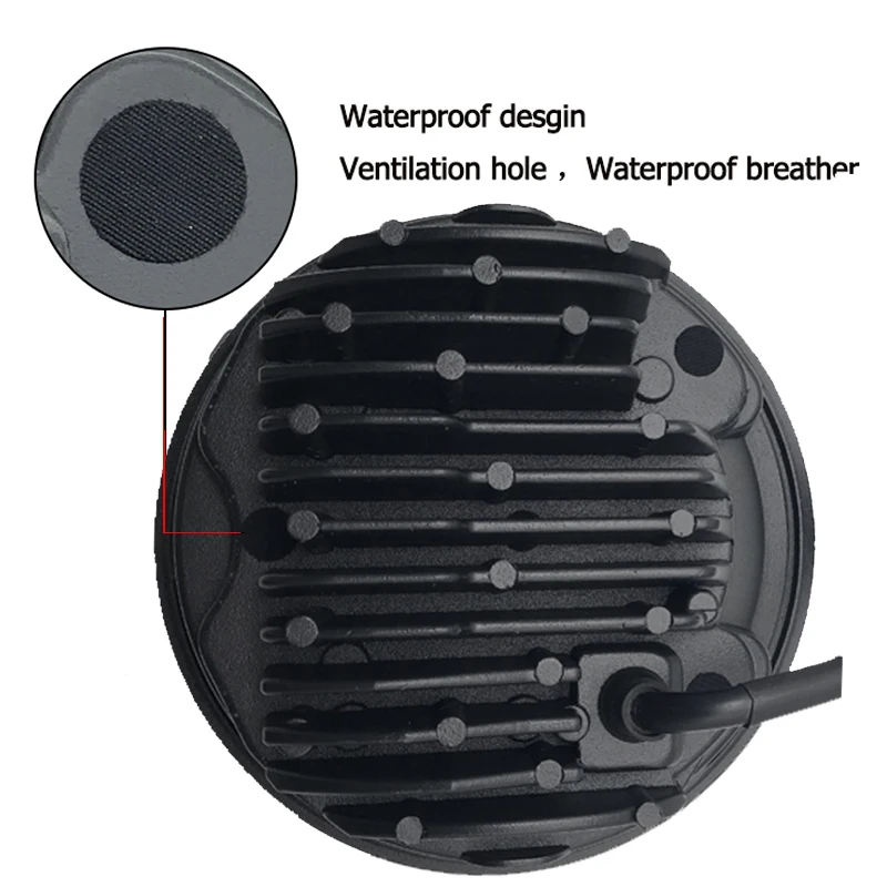 Для Lada 4x4 urban нива 7-дюймовая фотолампа синяя фара H4 головного света для УАЗ Хантер
