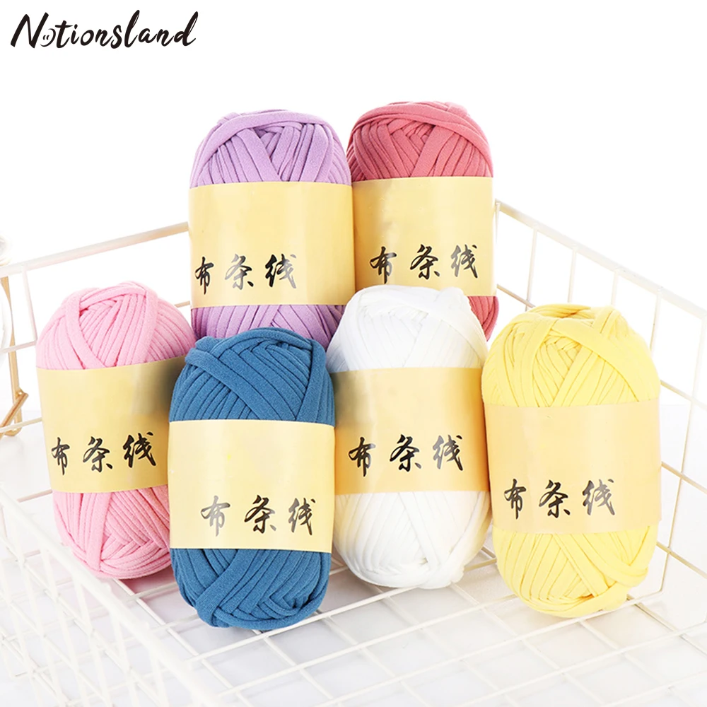 

30M Colored Weaving Thread Yarn Soft Polyester Cotton Yarn for Crocheted Bag Hand Knitting Yarn DIY Knitted Needlework Craft