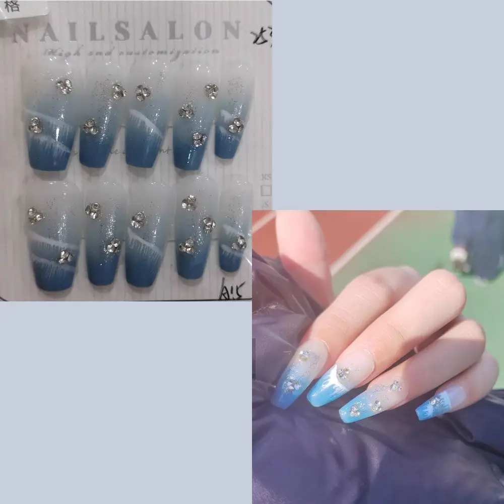 10 шт. фальшивые ногти для девочек и женщин