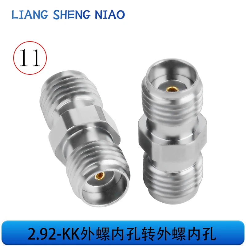 RP-JJ/KK high-frequency adapter KKY/JK dual pass revolving mother RF test head 2.92 series