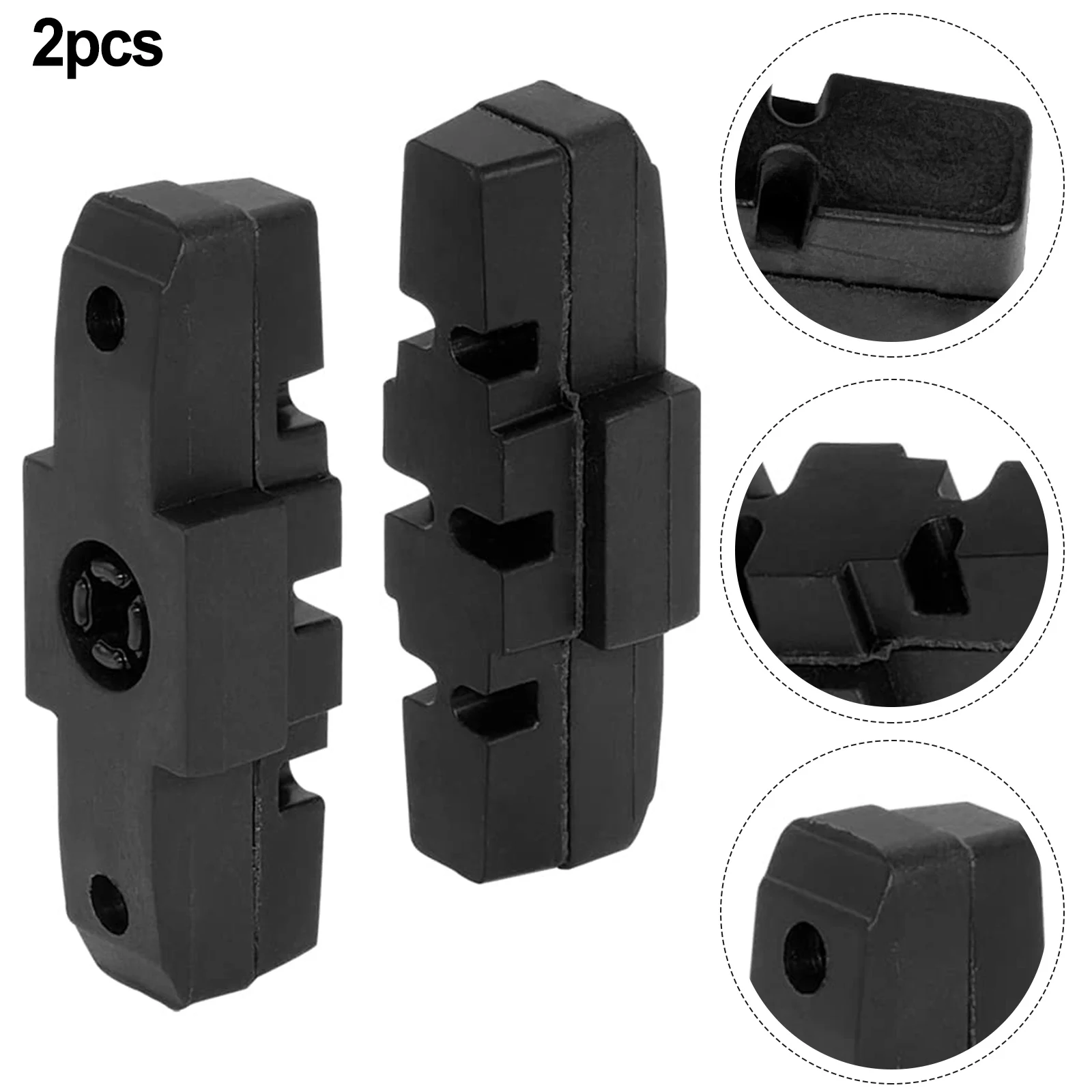 

Magura-Bike Brake Shoes 50mm V-Brake Shoes Pad Brake Block Bicycle Accessories, Magura HS11/ HS22/ HS33 2 Pieces