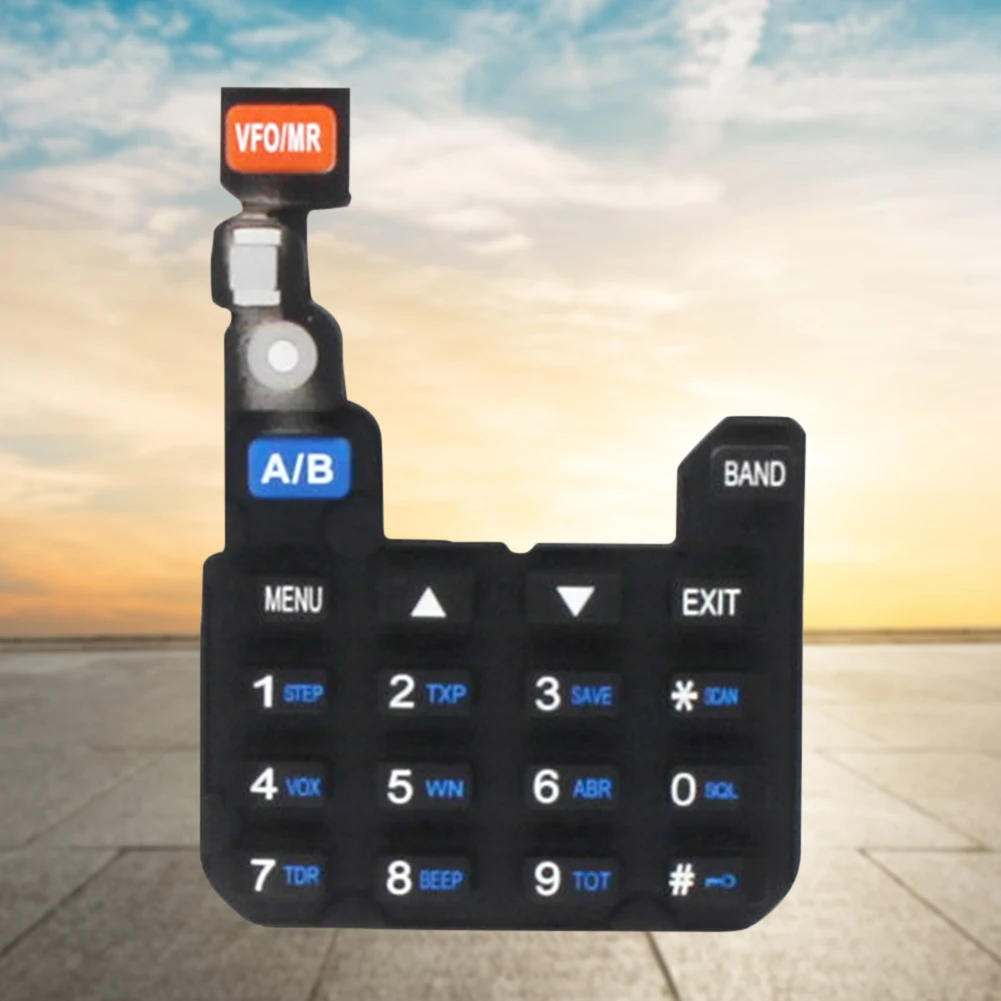 

2pcs Numeric Keypad Keyboard for Baofeng UV-5R UV-5RA UV-5RC UV-5RE series Walkie Taklie Keyboard Accessories Walkie Taklie Part