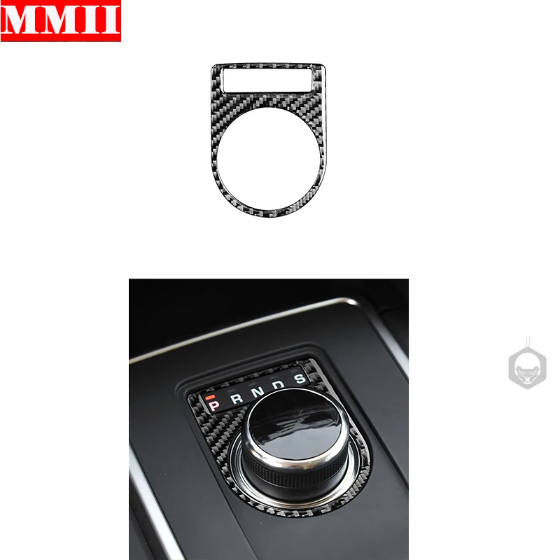 

MMII For Land Rover Discovery Sport 2015-2019 Carbon Fibe Car Gear Indicate Light Panel Frame Interiors Trim Car Accessories