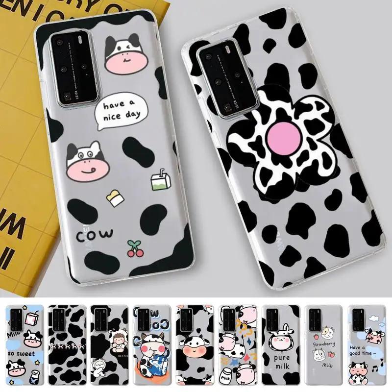 

Yinuoda Cute Cartoon Milk Cow Phone Case for Samsung S20 ULTRA S30 for Redmi 8 for Xiaomi Note10 for Huawei Y6 Y5 cover