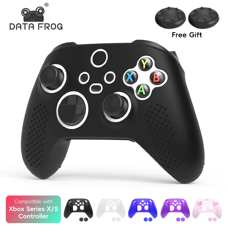 Защитный чехол DATA FROG для геймпада XBox Series S Core силиконовая противоскользящая