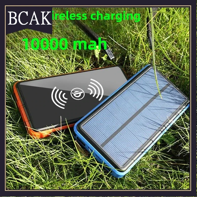 Горячий стиль BCAK беспроводной внешний аккумулятор 10000 мАч солнечный мобильный