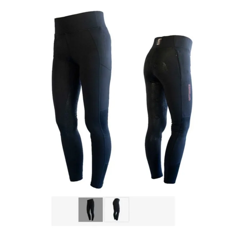

승마바지 Women's Quick Drying Breathable Equestrian Knight's Silicone Crotch Anti-skid Professional Riding Pants