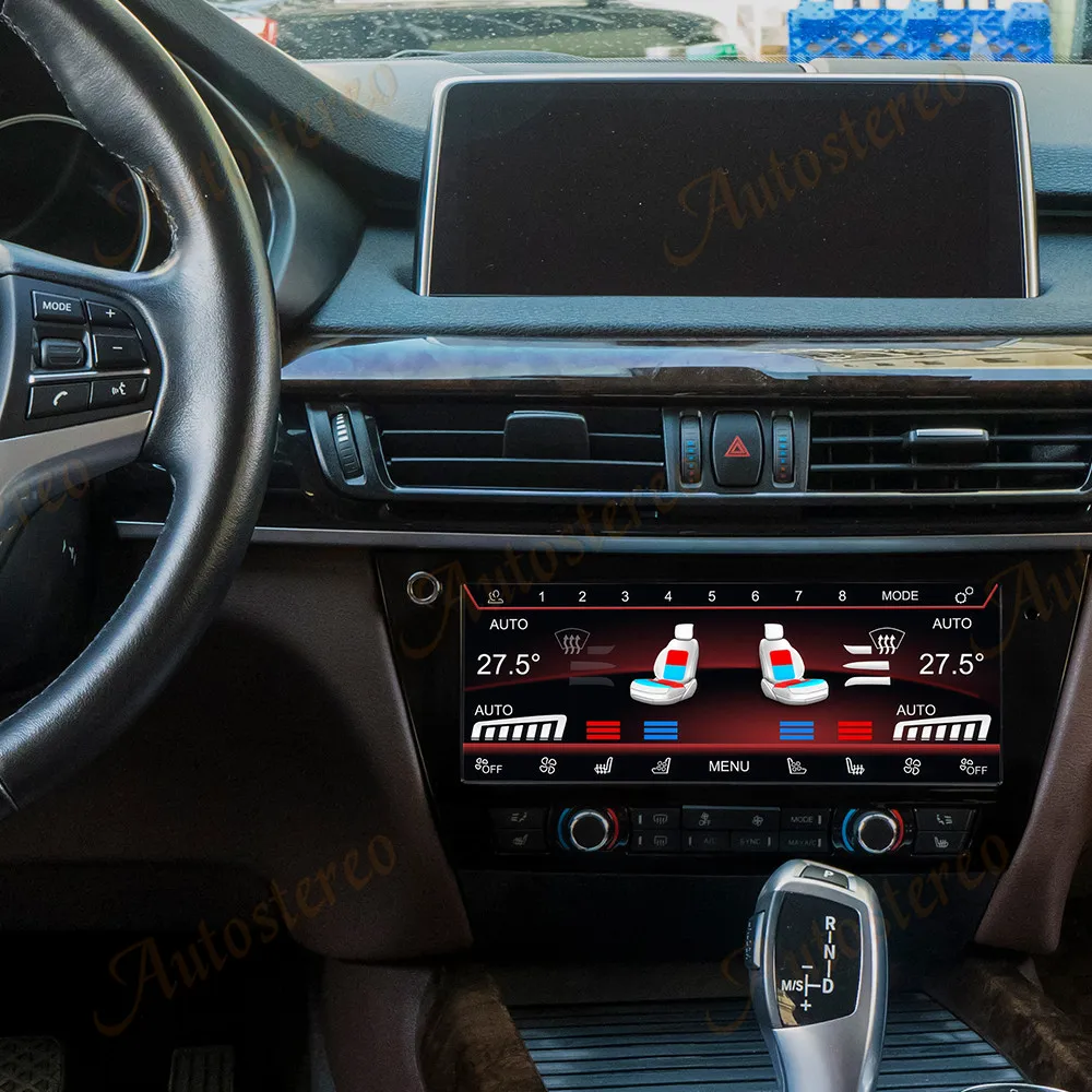 QLED Digital AC плата панель управления для BMW X5 Series F15 2014-2018 Подогрев автомобильный
