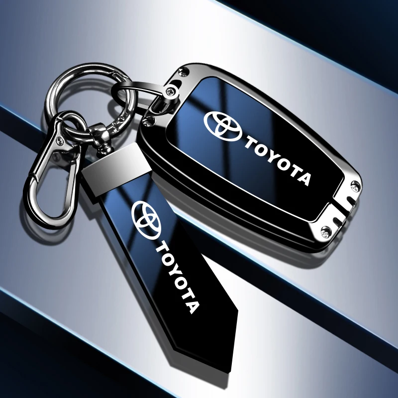 Чехол для автомобильного ключа из цинкового сплава полное покрытие Toyota Prius Camry