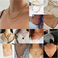 2022 trendy necklace for women clavicle chain fine jewelry party birthday gift