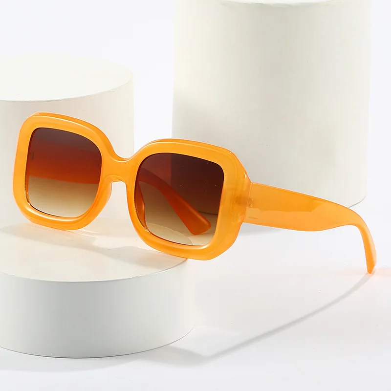 

Новинка лета 2023, модные солнцезащитные очки, мужские Квадратные Солнцезащитные очки для фото в западном стиле