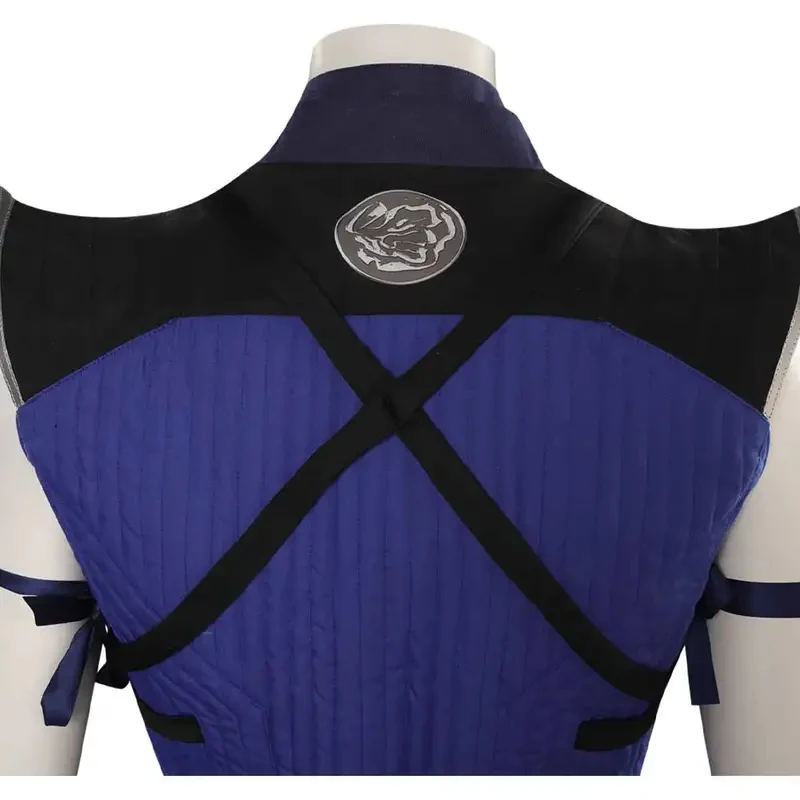 ❤️ ❤️ ❤️ Костюм для косплея Суб-Зеро из Mortal Kombat, фантастический костюм-маскарад для мужчин, взрослых, комплект: топ, брюки, маска, для Хэллоуина и карнавала ❤️ ⭐️ ❤️ (art.: 3920da20287fe) - 3920da20287fe