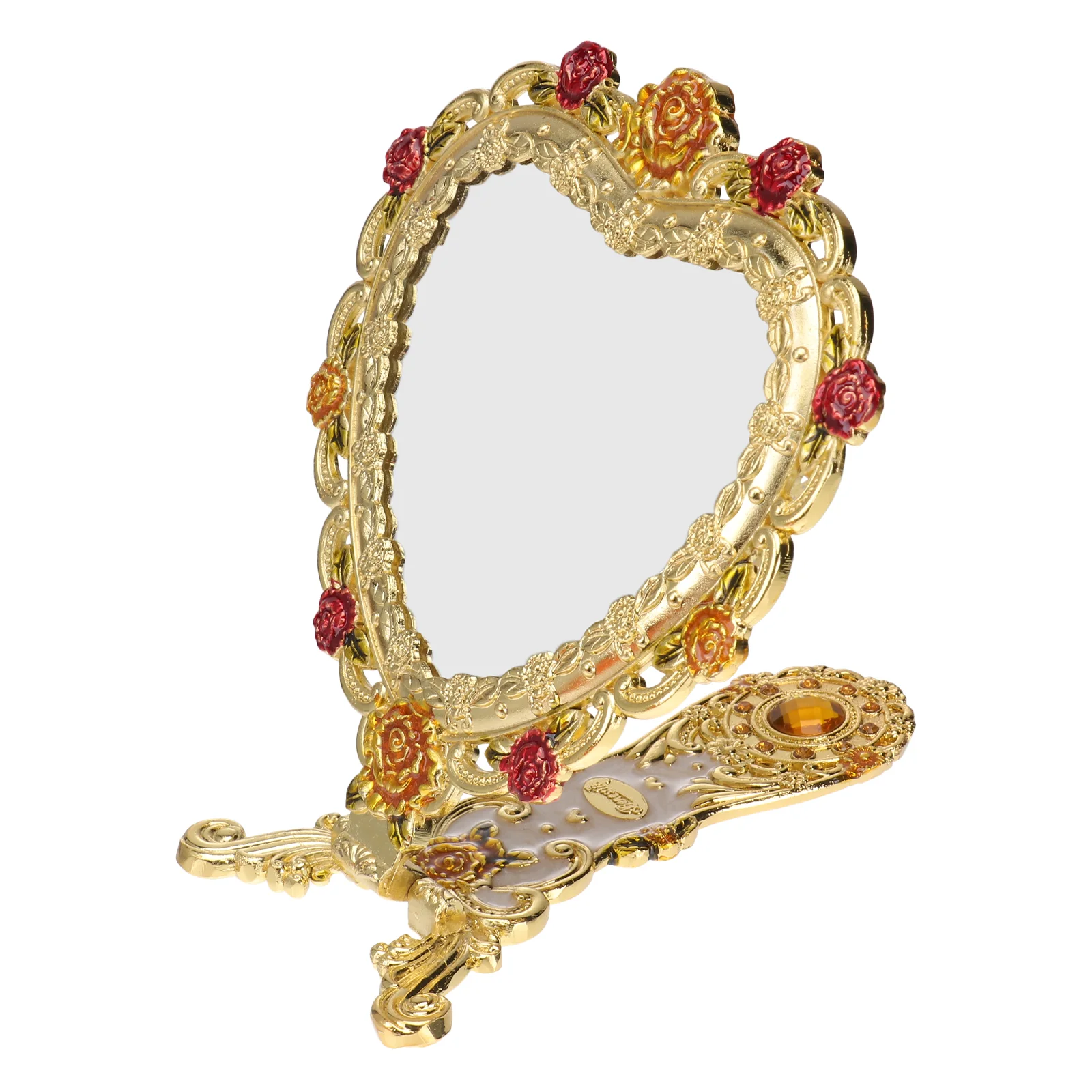 

Ручное зеркало, винтажное складное зеркало, декоративное ручное зеркало, зеркало для туалетного столика, компактное зеркало