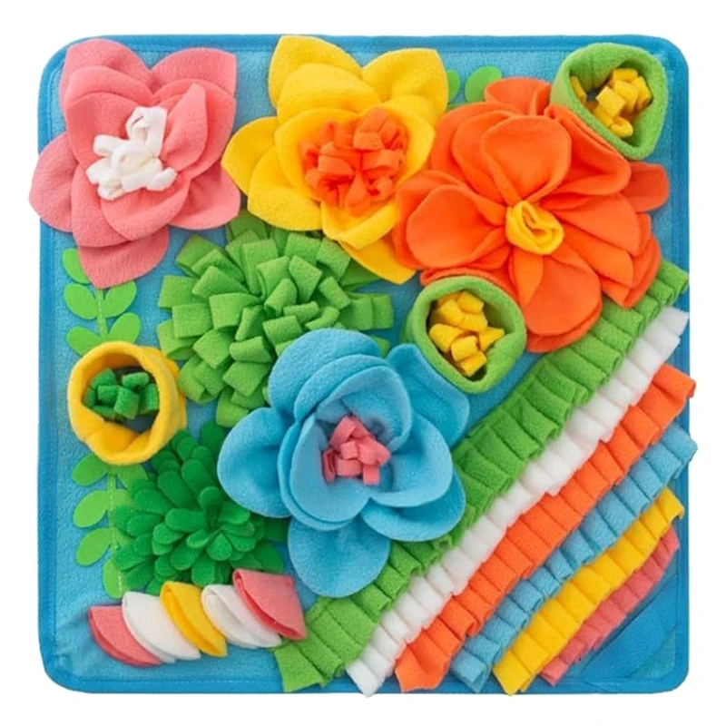 Коврик-пазл для собак коврик медленного кормления навык скуки подушка нюханья