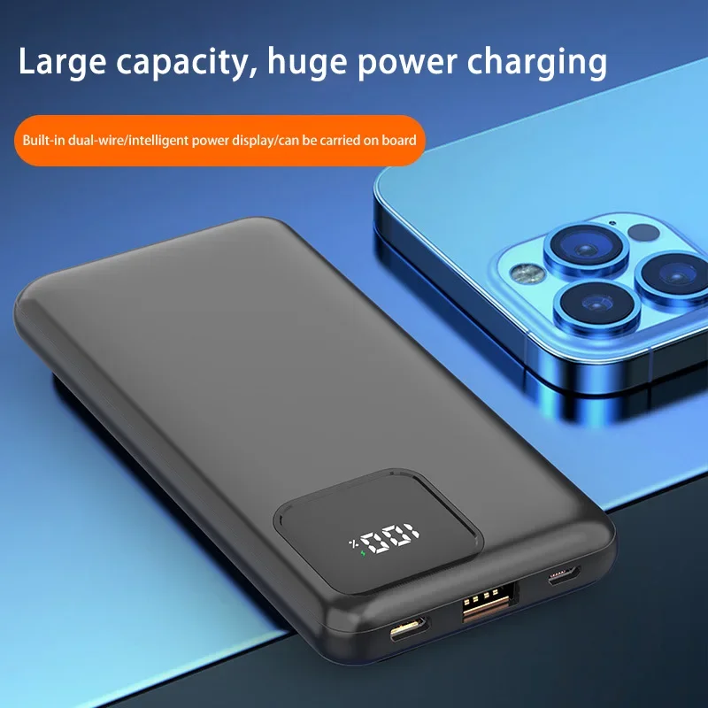 Xiaomi Power Bank 100000 mAh Аккумулятор для быстрой зарядки Портативный аккумулятор