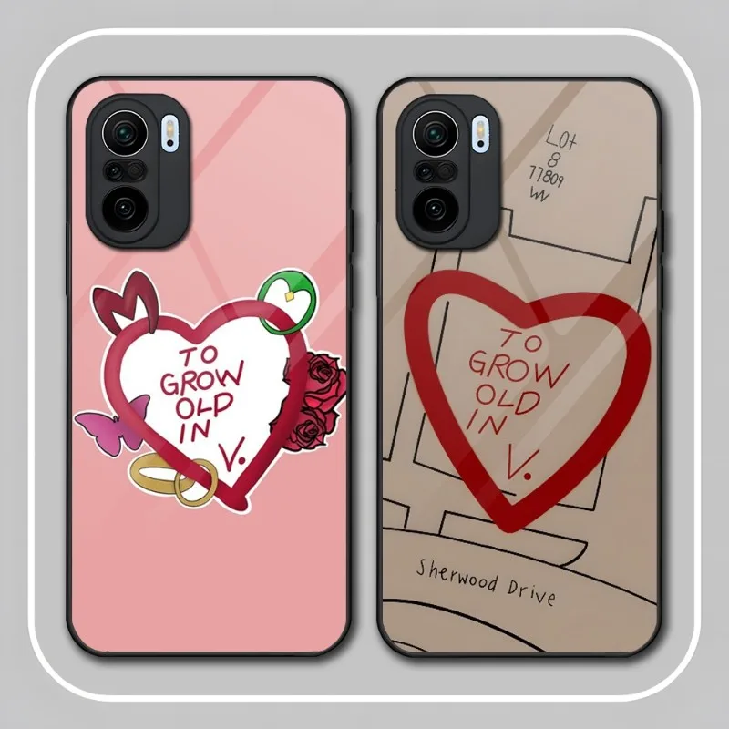 Стеклянный чехол для телефона для Xiaomi PocoF3 12 11 11T 10 Lite Redmi PocoX3Pro Note 10 9 8 Pro 9T 9A