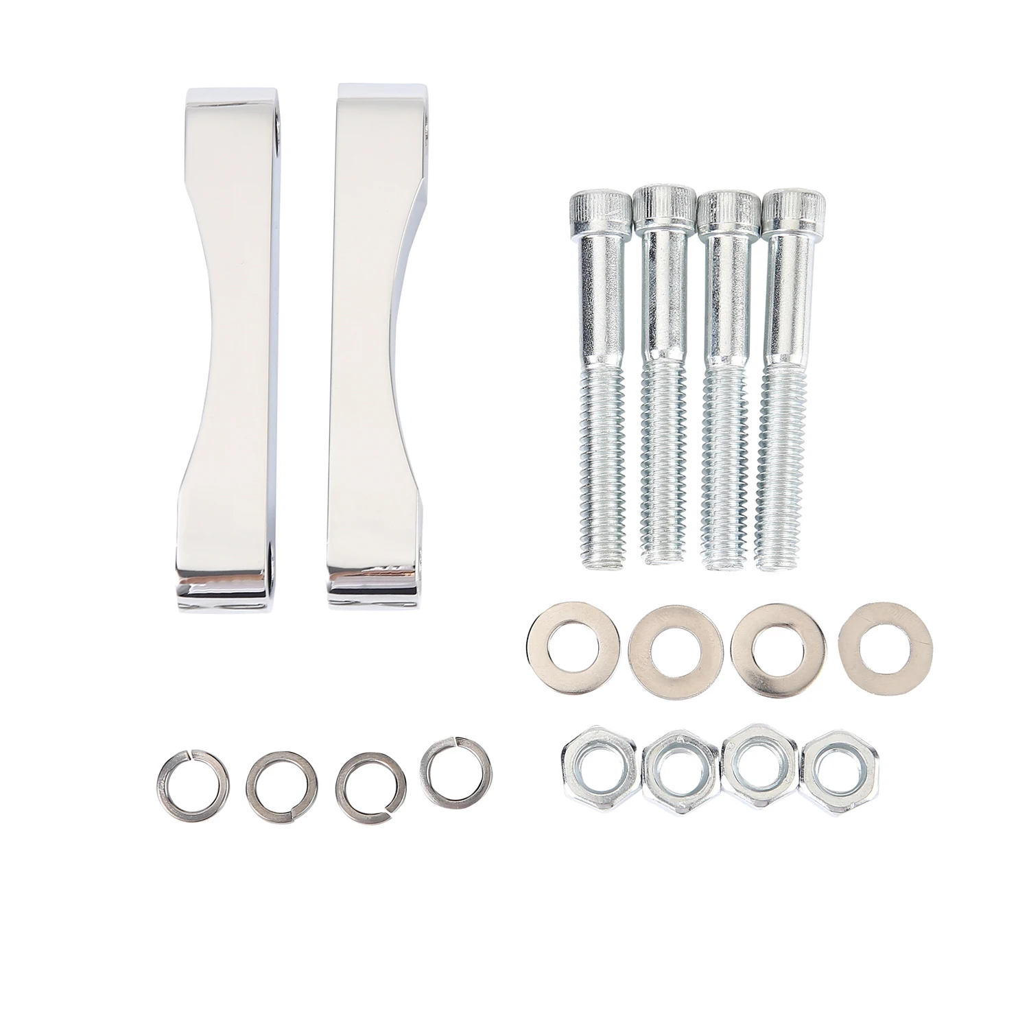 

Front Fender Spacer Brackets Kit Fit for 23" 26" Harley Touring Road King Street Electra Glide FLH FLHT FLHX FLTR 2014+