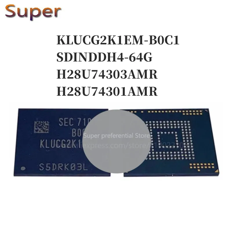Флэш-карта памяти H28U74303AMR H28U74301AMR BGA153 UFS, 1 шт.