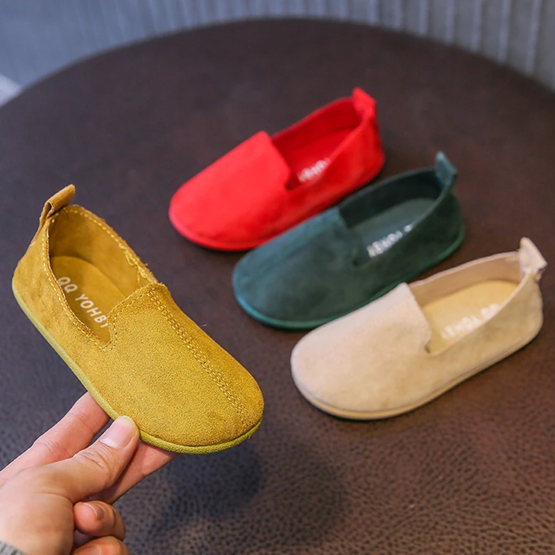 

2022 Girls Shoes Boy Shoes Child Kids Casual Flats Soft Sole Loafers Baby Toddler Infant Walking Casual Shoes Summer Comfortable