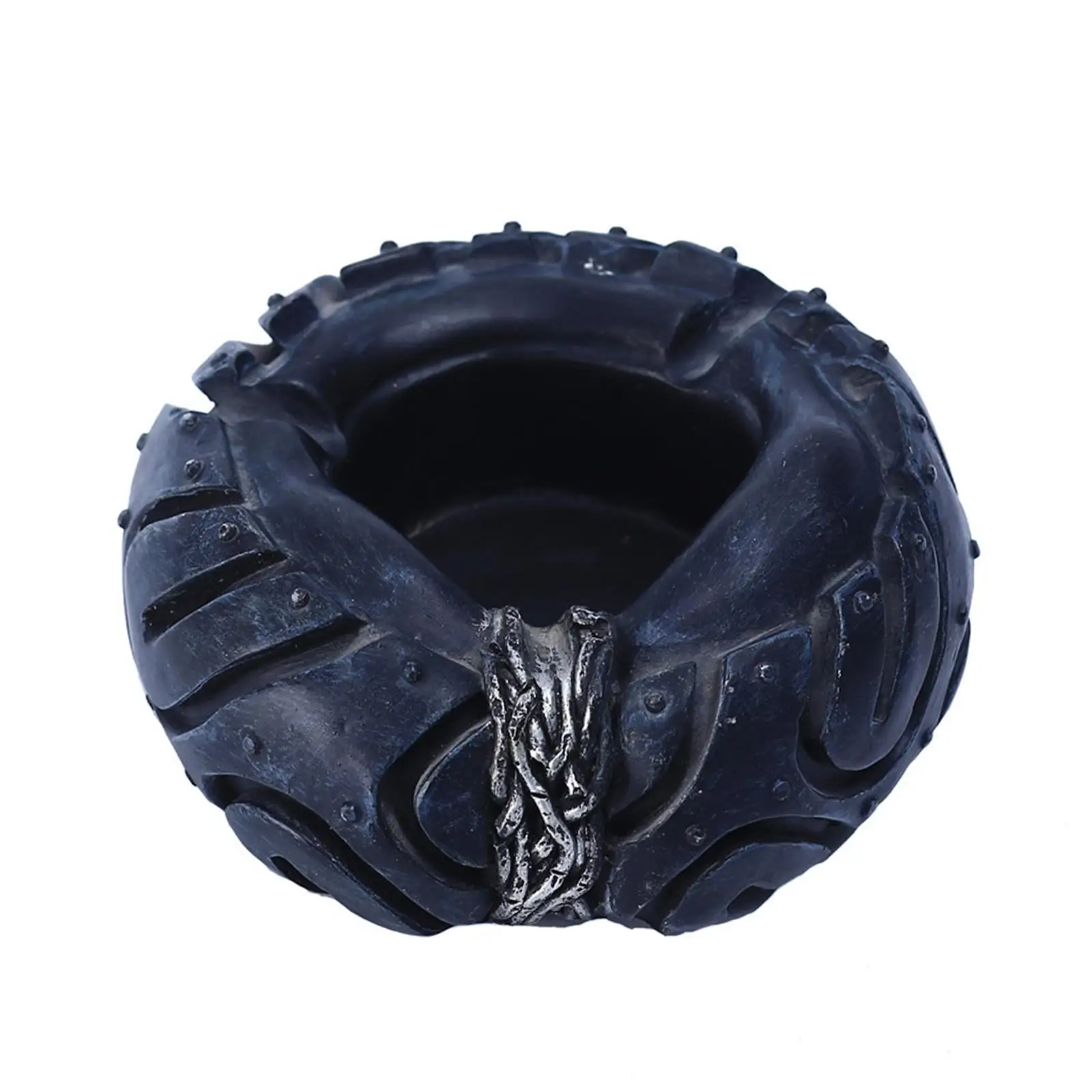 

Портативная пепельница для сигарет, пепельница с 2 ячейками для украшения помещений, офиса и дома, для курильщиков на рабочем столе