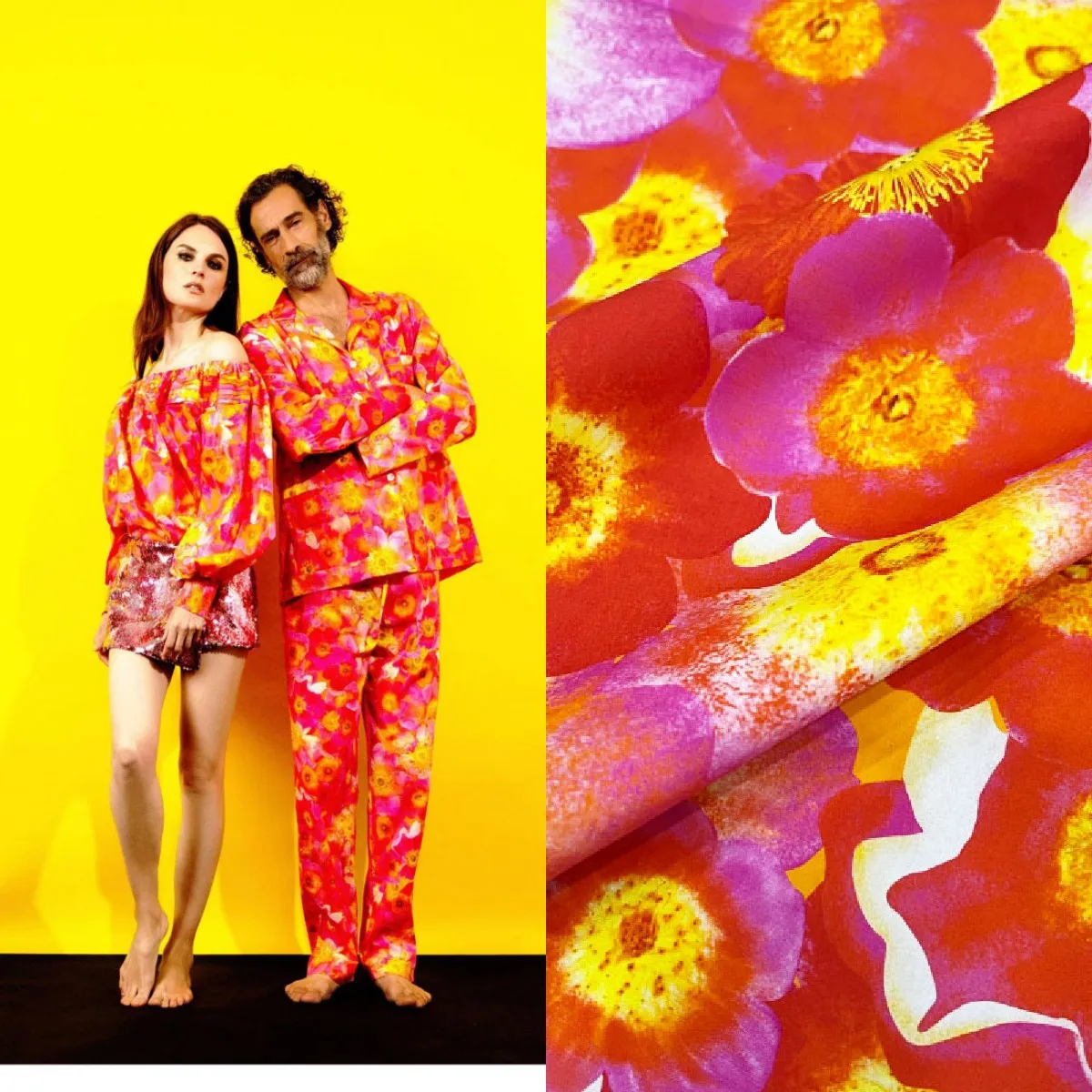 

Женское платье из поплина, хлопчатобумажная ткань с принтом солнечных цветов, весна-лето 2023