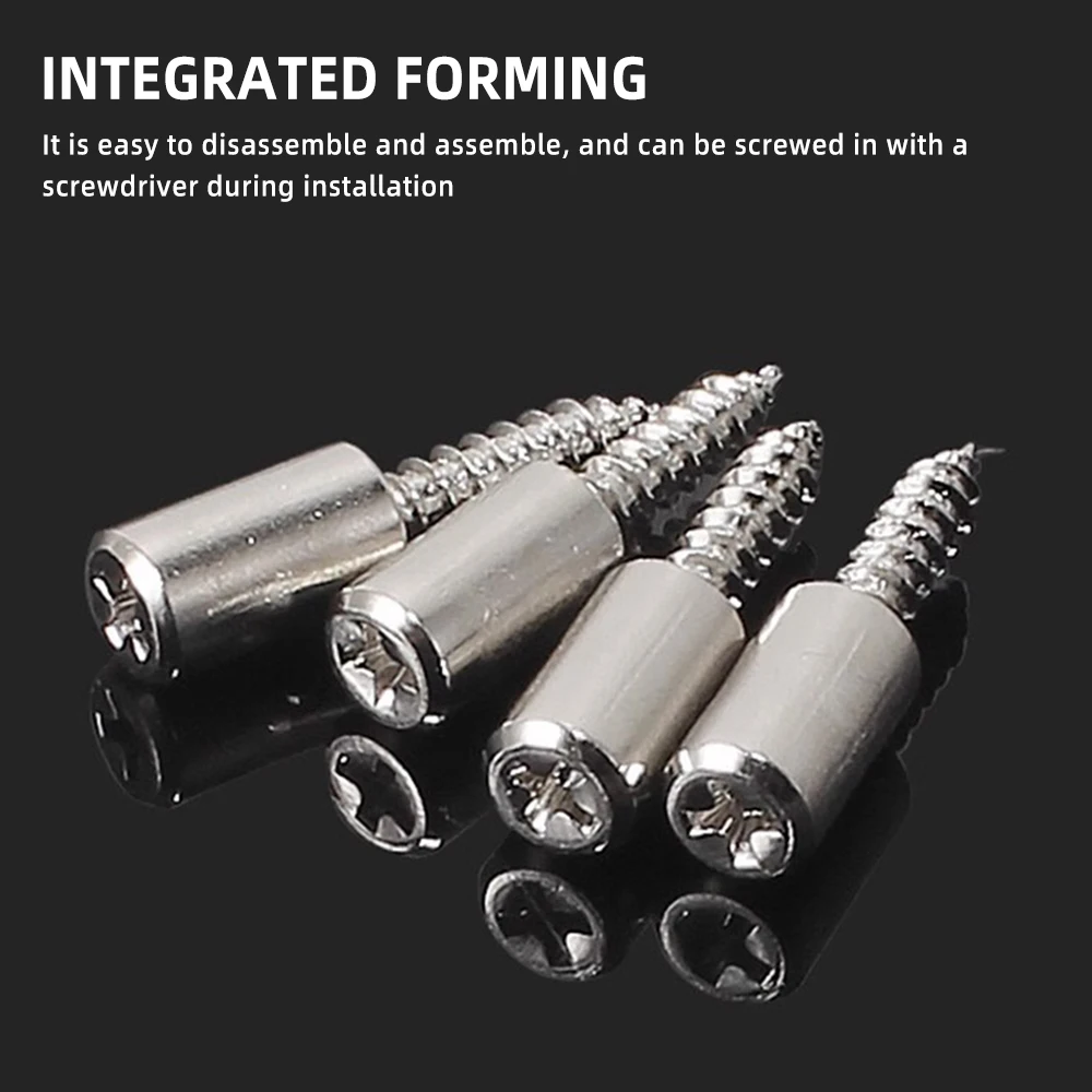 Крестообразный Самонарезающий винт с резиновым рукавом ламинат поддержка