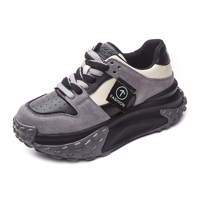 

Casual Sneaker Winter Woman Shoe 2023 Leather and Fur Platform Sports Shoes Women Heel Flats Tennis Female Fashion Free Shipping