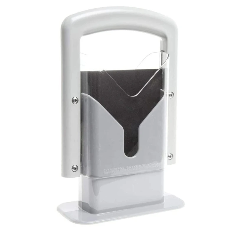 

Домашний ручной слайсер из нержавеющей стали, резак для тостов, направляющая для нарезки, Многофункциональный кухонный инструмент для выпе...