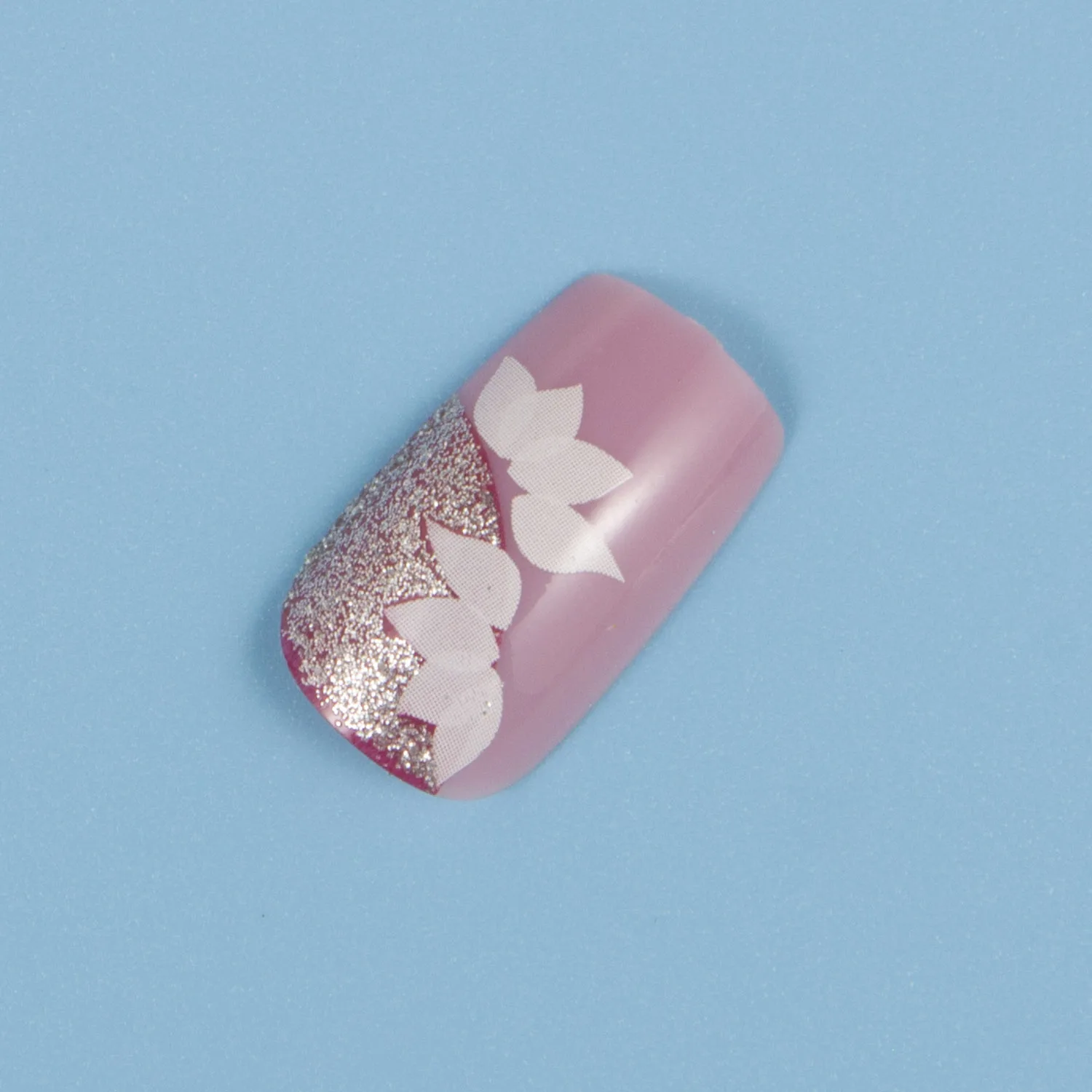 Накладные ногти большого размера 24 шт./коробка накладные с полным покрытием 10