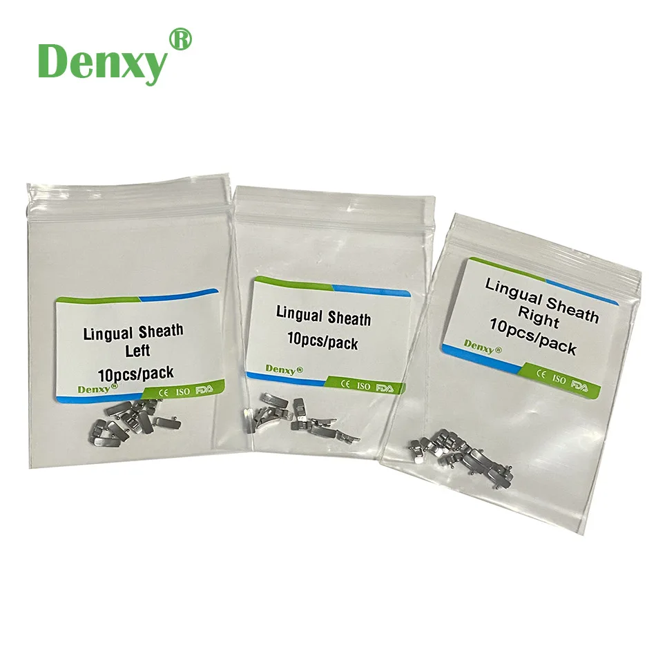 Denxy 30 шт./лот стоматологическая ортодонтическая лингвальная оболочка молярная