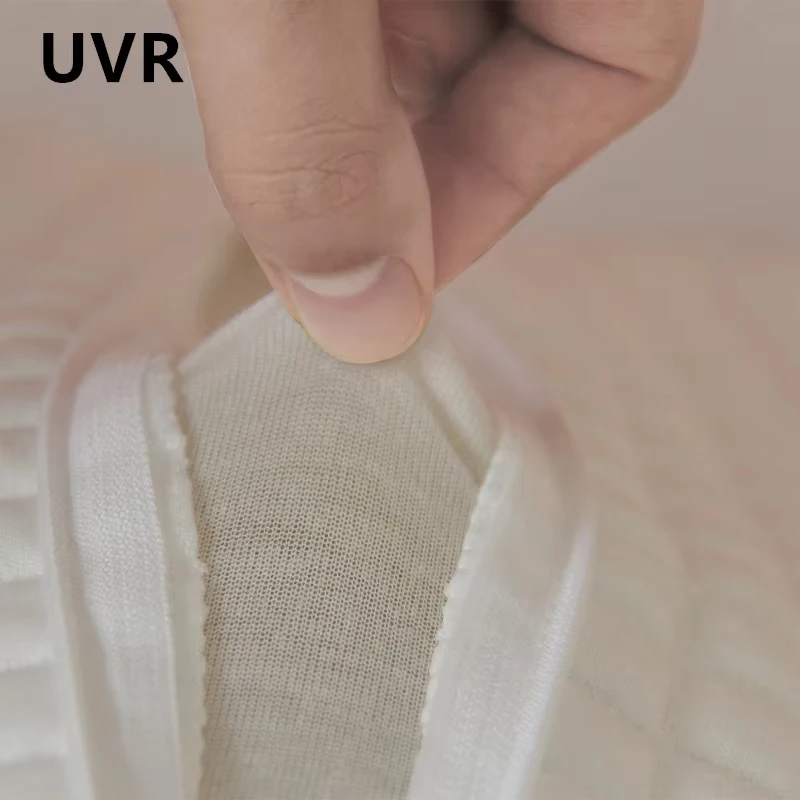 Фото UVR Подушка из пены с эффектом памяти с медленным отскоком Подушка для одного шеи Подушка для сна Удобная и прочная подушка для взрослых без складок №3