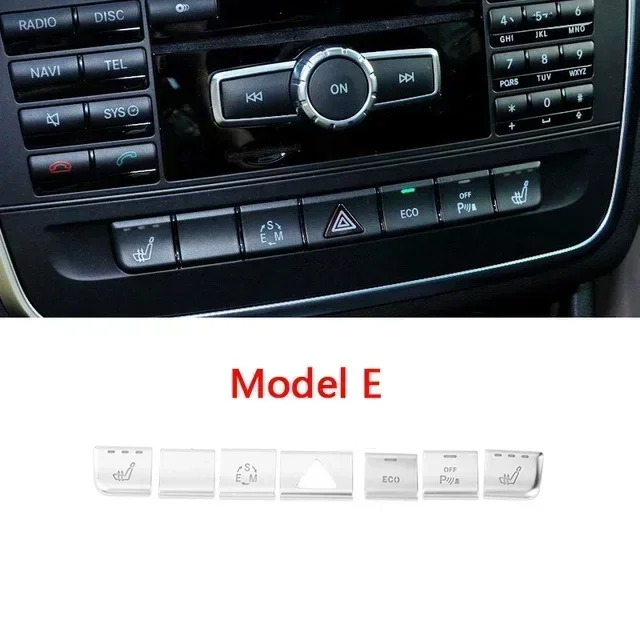 

Автомобильная консоль, кнопки кондиционера, наклейки, накладка для Mercedes Benz GLA X156 CLA C117 A B Class W176 W246, наклейки для салона автомобиля