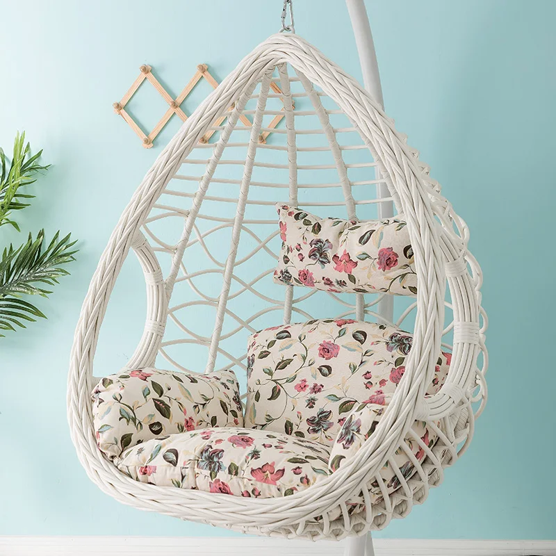 

Hanging basket rattan chair balcony hanging room swing network celebrity bird's nest living room orchid chair lazy cradle chair