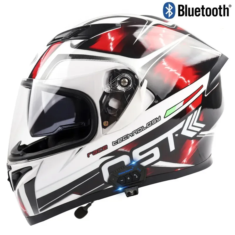 Мотоциклетный Bluetooth-шлем с длительным сроком службы аккумулятора