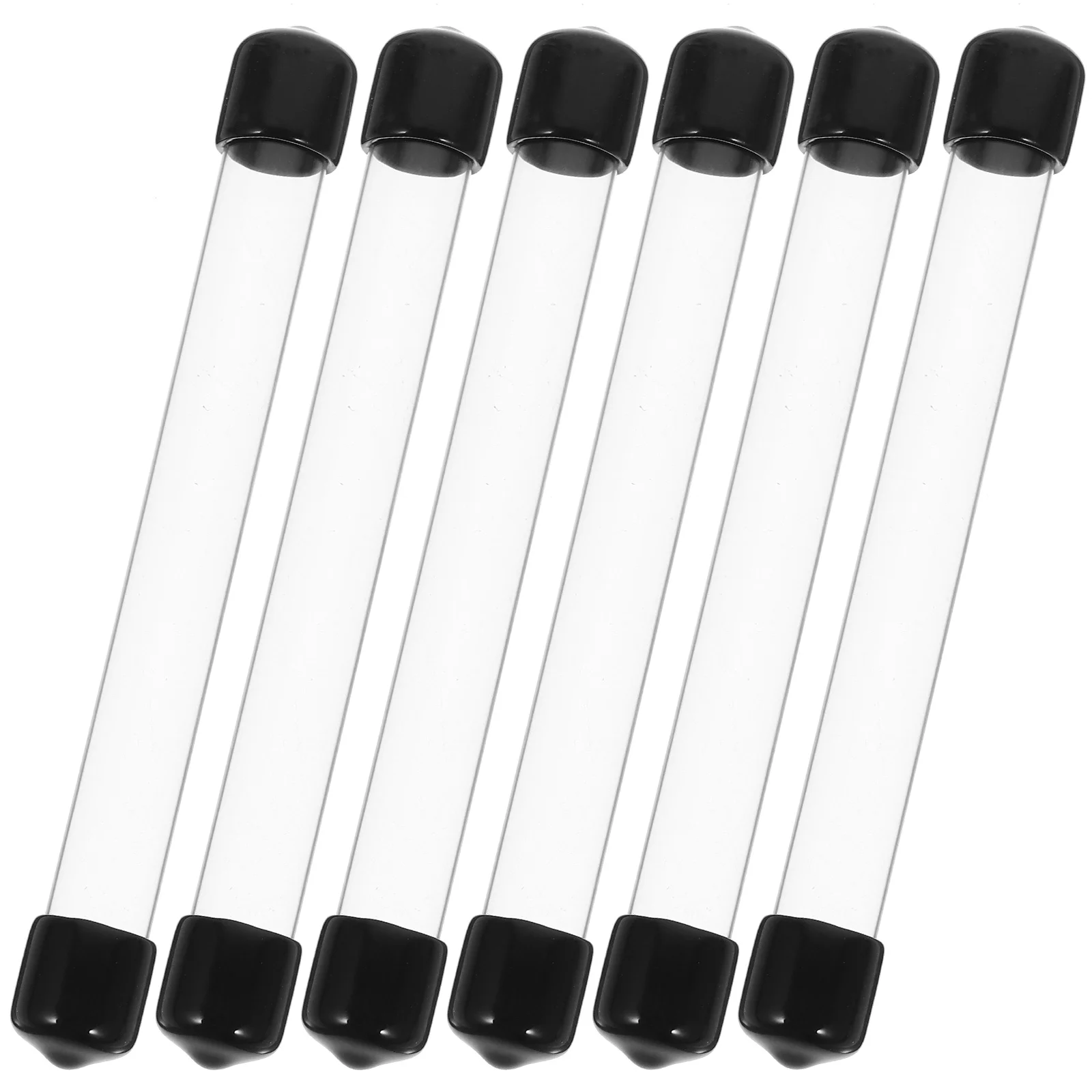 6-шт. ароматическая палочка трубка из агарового дерева прозрачный контейнер