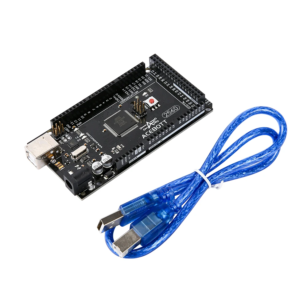 Фото Плата разработки ACEBOTT Mega 2560 R3 Atmega 2560, совместимая с Arduino Mega 2560 №3