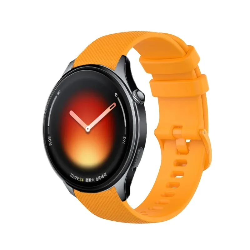 Фото Силиконовый ремешок 22/20 мм для Xiaomi Watch 5/S5-4-3-2-1, модный спортивный дышащий браслет для OnePlus Watch 3-Lite/OPPO Watch S-X3-X2 №2