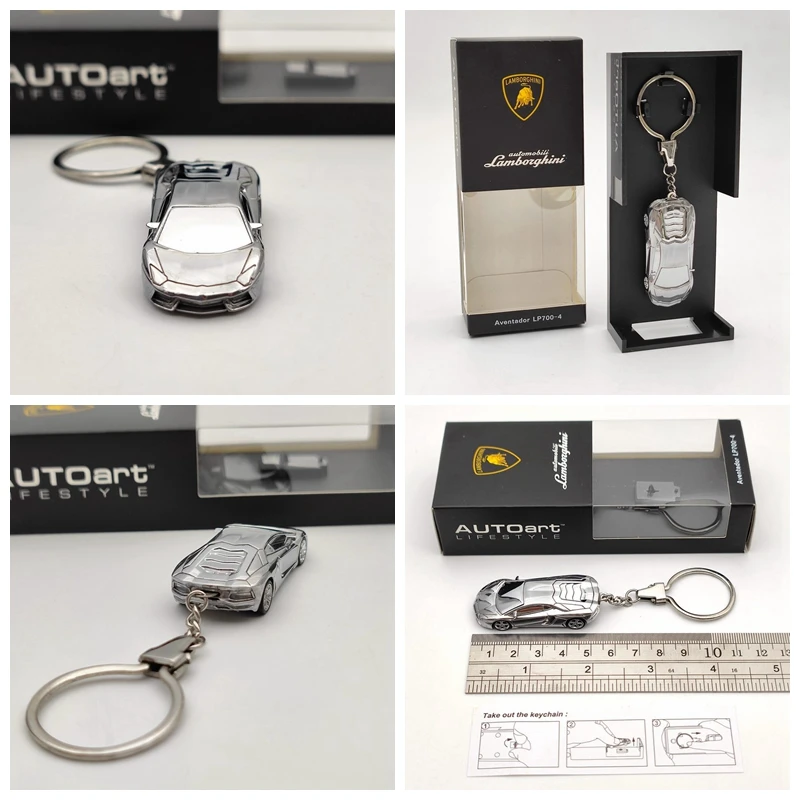 

1:87 AUTOart Alto key chain car model alloy key chain fashion pendant spot