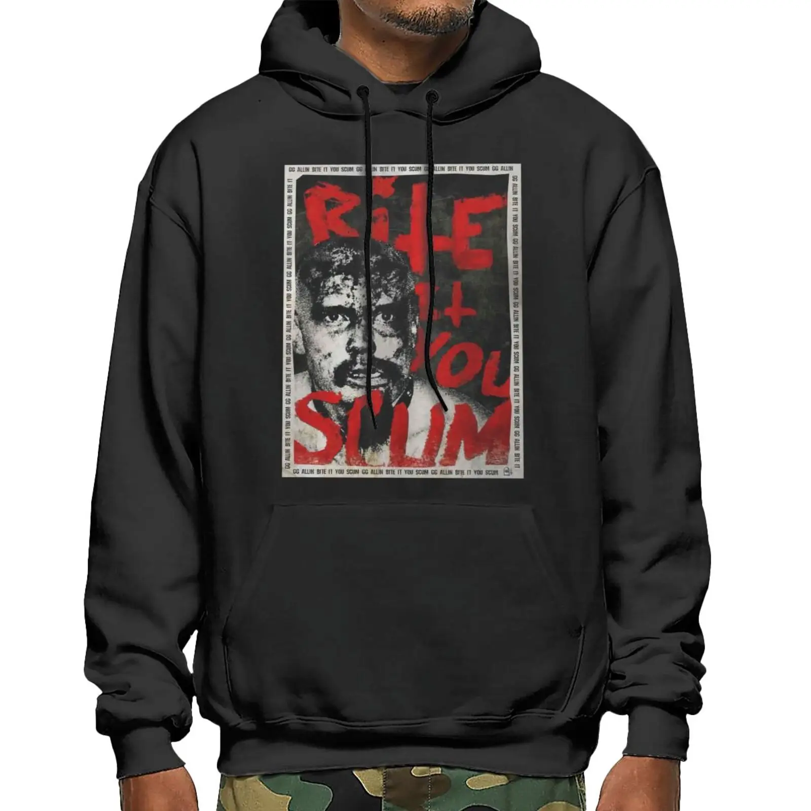 

Gg Allin Singer Ens Free Shipping Sweatshirts Hoodies Sweater Male Male Sweatshirt Men's Top Shirt Male Clothes Paired Hoodies