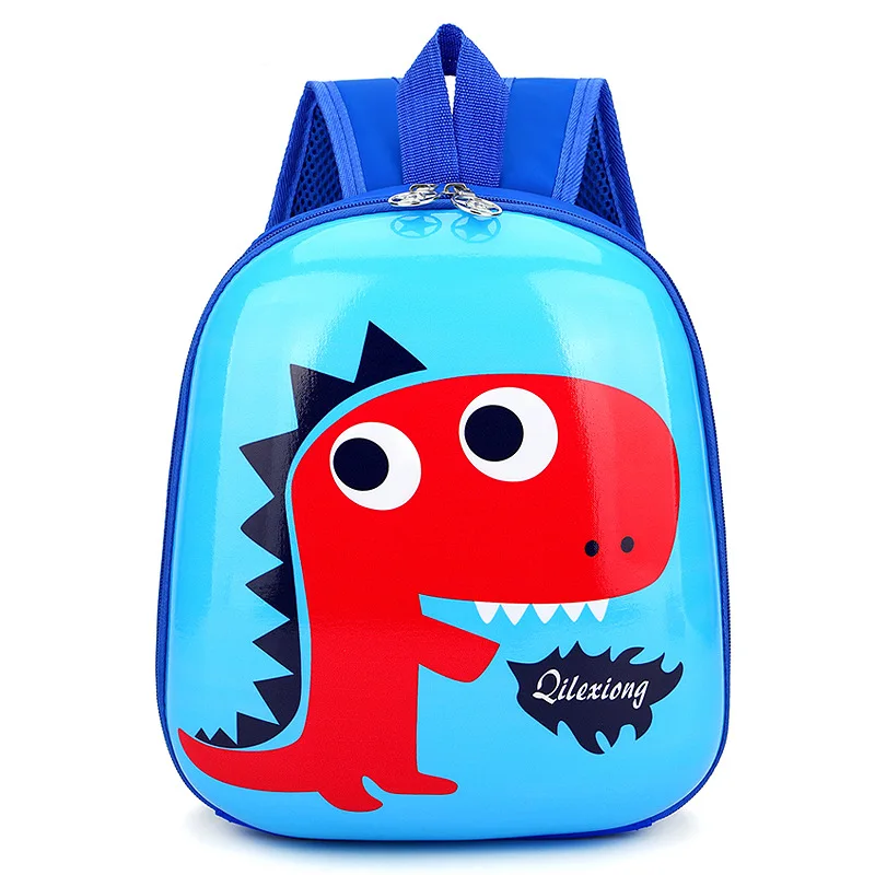 Школьный рюкзак для мальчиков, ранец с мультипликационным динозавром, детский рюкзак с 3D ракушкой, детская долговечная сумка, детские дорож...