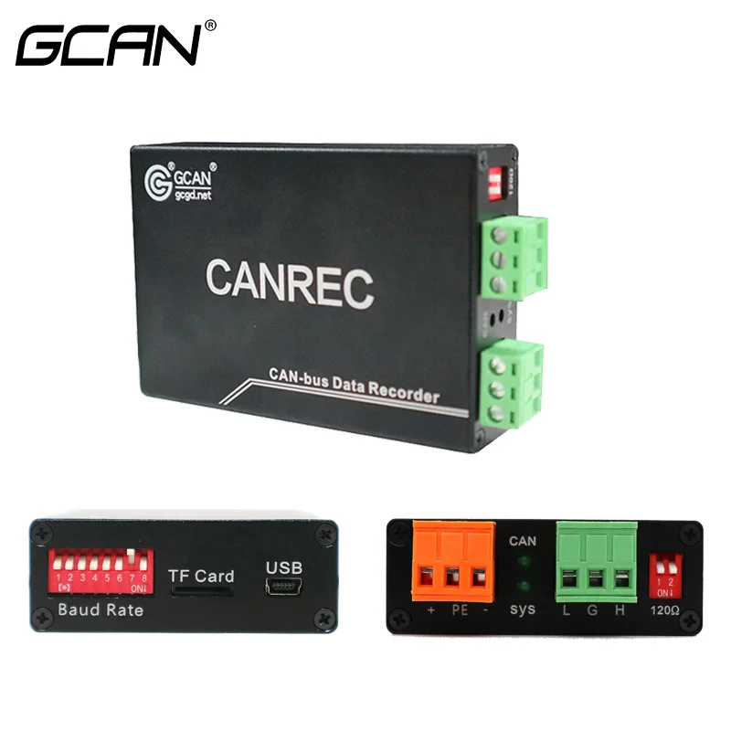 CAN Bus Data Memory Use TF Card to Store Data, Single Channel Supports Up to 32G, Dual Channel Supports Up to 128