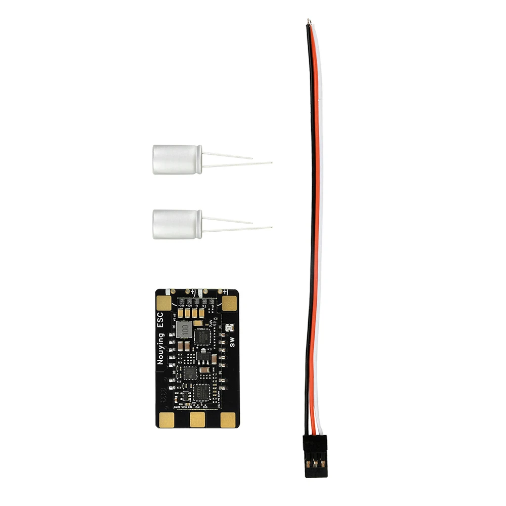 Фото 3-8S AM32 ESC 120A бесщеточный ESC, контроллер двигателя, встроенный 5,2 В/7,2 В 4A BEC, подходит для моделей дронов и вентиляторов №3
