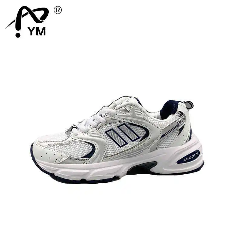 

New Women Breathable PU Leather Sneakers Running Flat Shoes Sport Shoes Breathable Casual Shoes Women