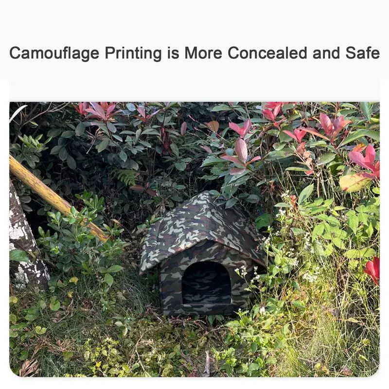 Уличный кошачий домик непромокаемый внешний собачий палатка для кошек уличные