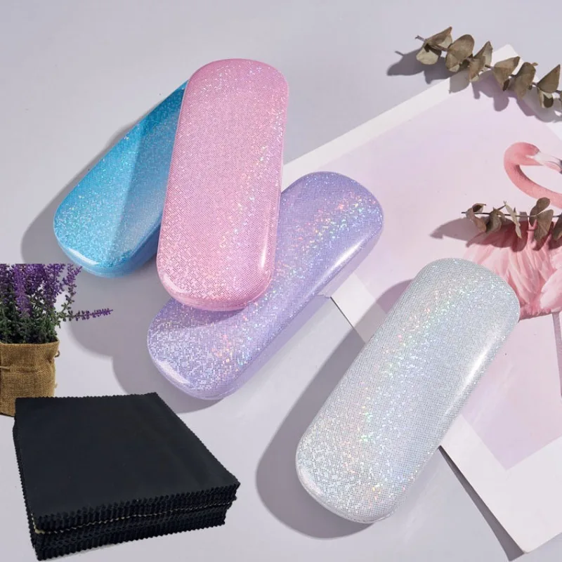 1 шт. модный и простой футляр для очков близорукости - лазерная технология