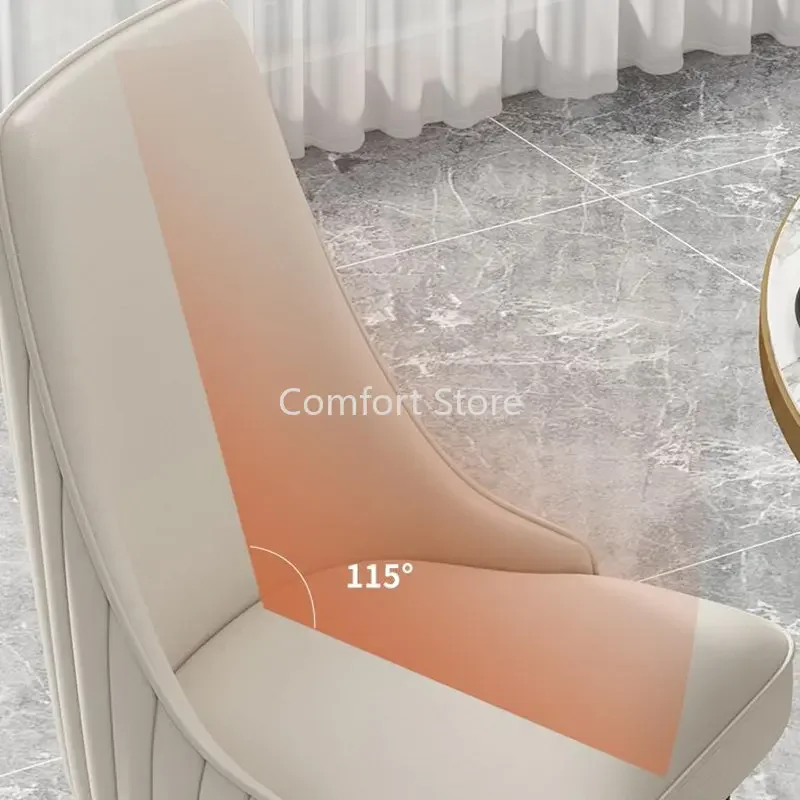 Кухонные обеденные стулья из искусственной кожи комод для спальни салон