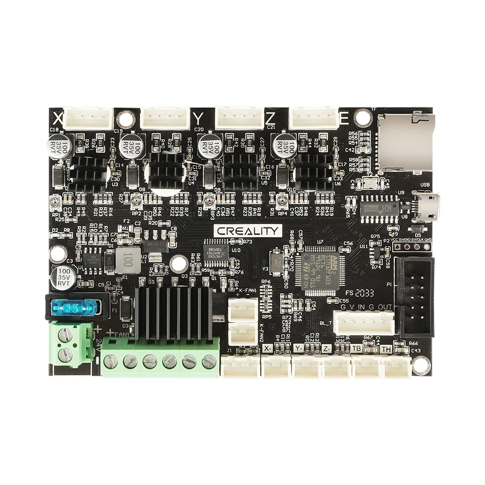 

3D Newest Upgrade 32Bits Silent Mainboard For Ender-3/3Pro/ender-5/5 pro/Ender-3 V2 Printer