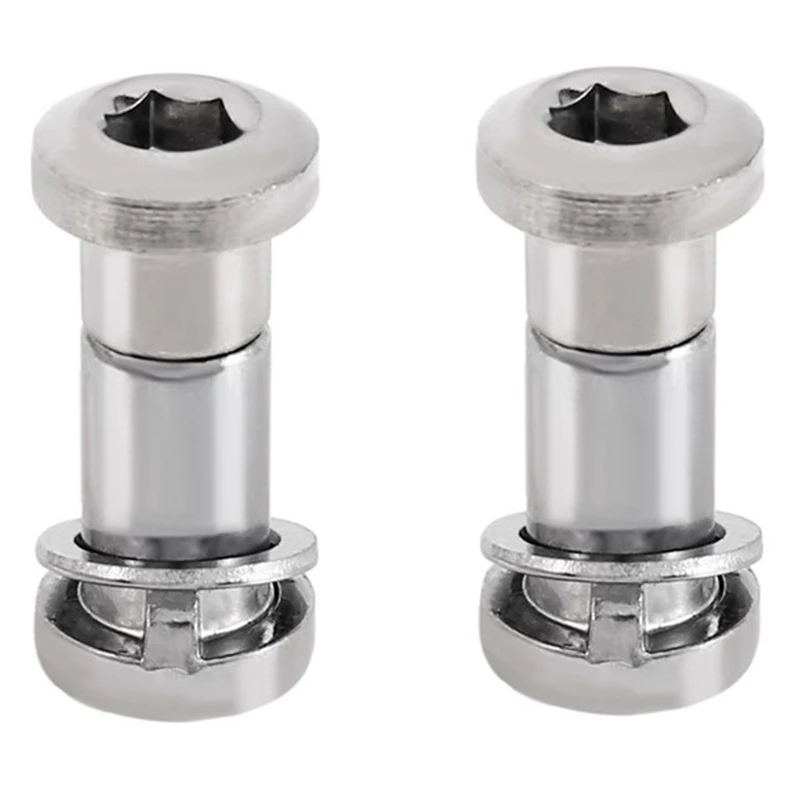 

Quality 2Pcs Bicycle Seatpost Screw Adjustment Bike Seatpost Clamping Binder Screw Bolt 15-25Mm Vintage Style Steel Screw