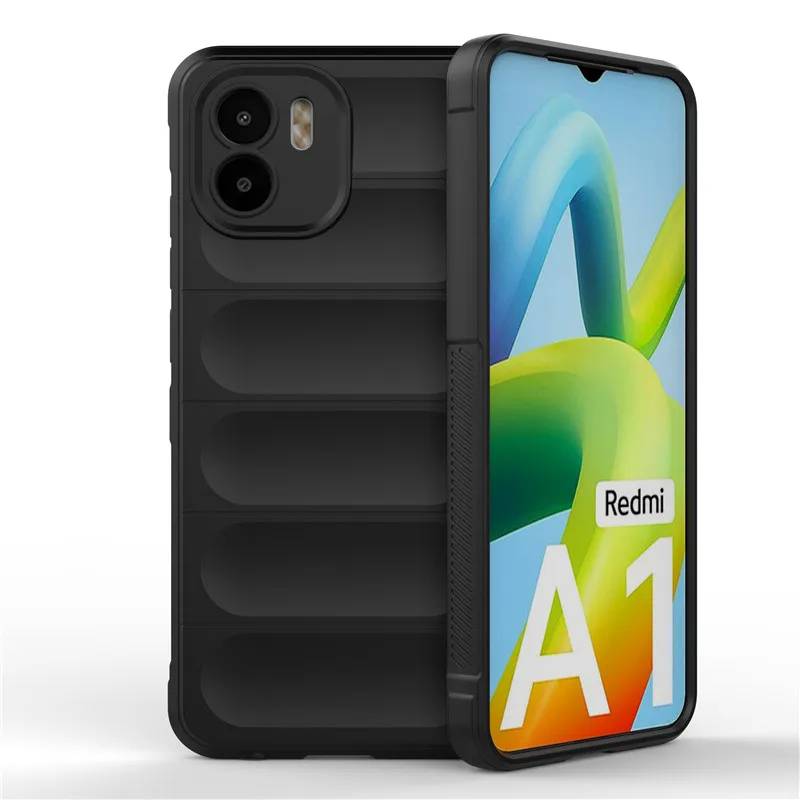 

Чехол для Xiaomi Redmi A1, чехол для Redmi A1 6,52 дюйма, резиновый противоударный мягкий силиконовый защитный бампер для Xiaomi Redmi A1, чехлы